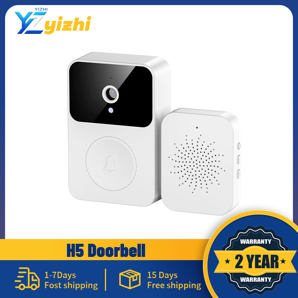 Smart Home Battery Camera - H5 Wireless Smart Video Doorbell 2.4G