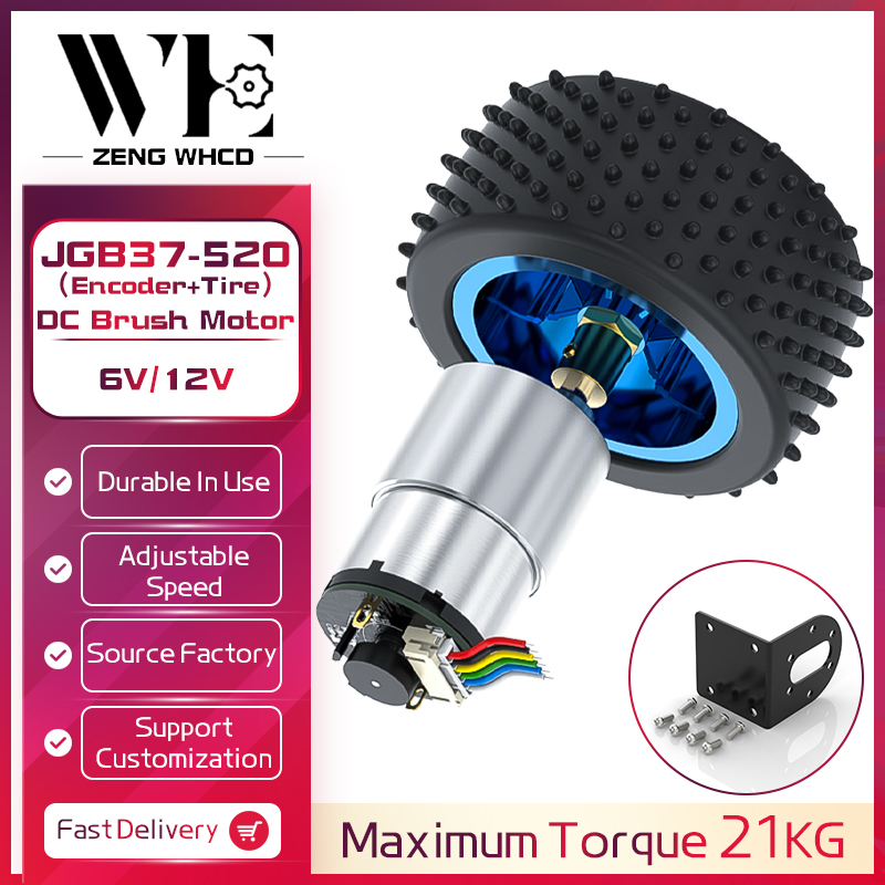 Smart Home Ventilation - JGB37-520 Hall Encoder Smart Car Motor