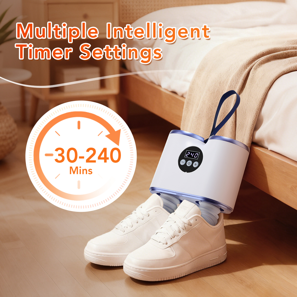 Portable Shoe Dryer with Fan H - Smart Home Ventilation avaliação e preço
