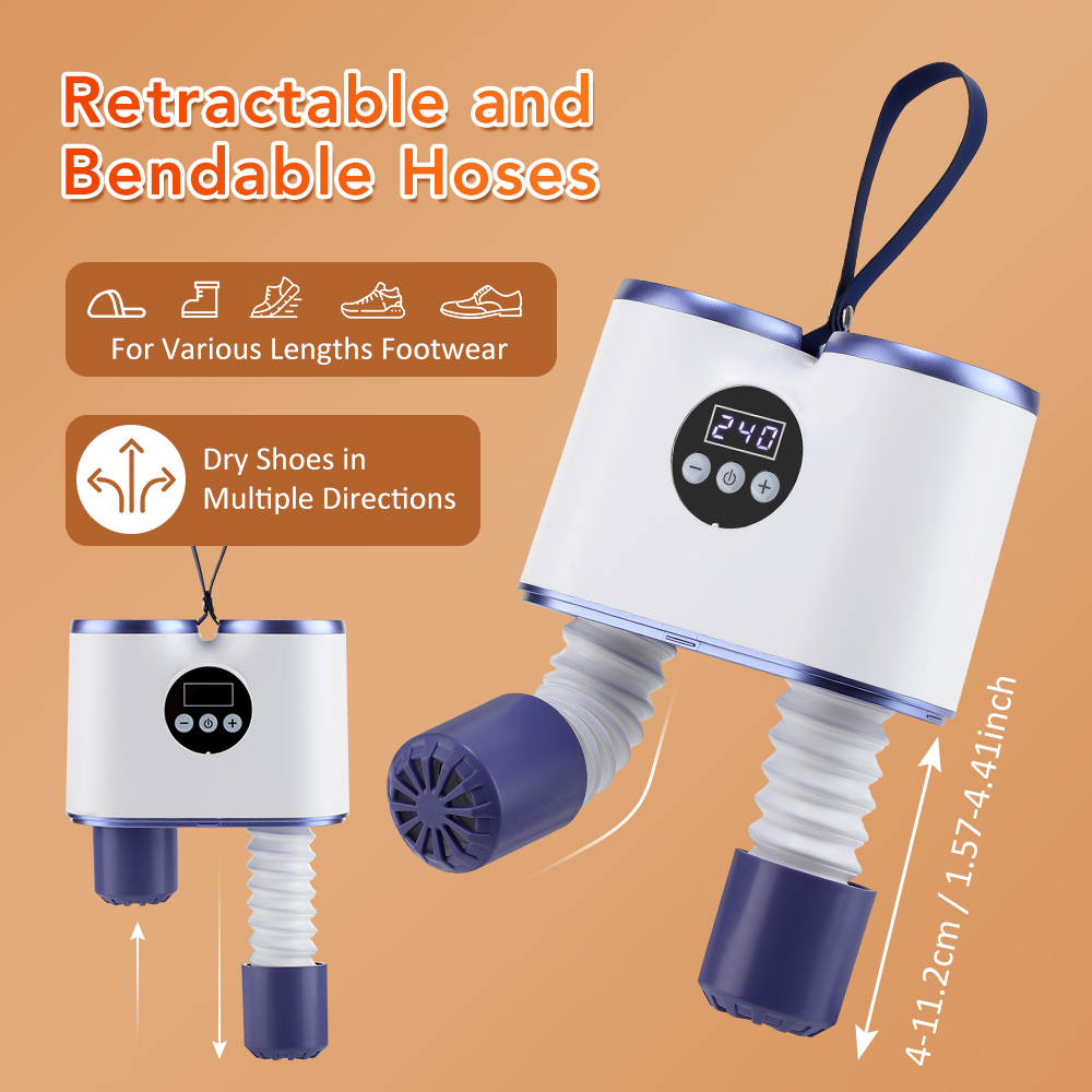 Portable Shoe Dryer with Fan H - Smart Home Ventilation avaliação e preço
