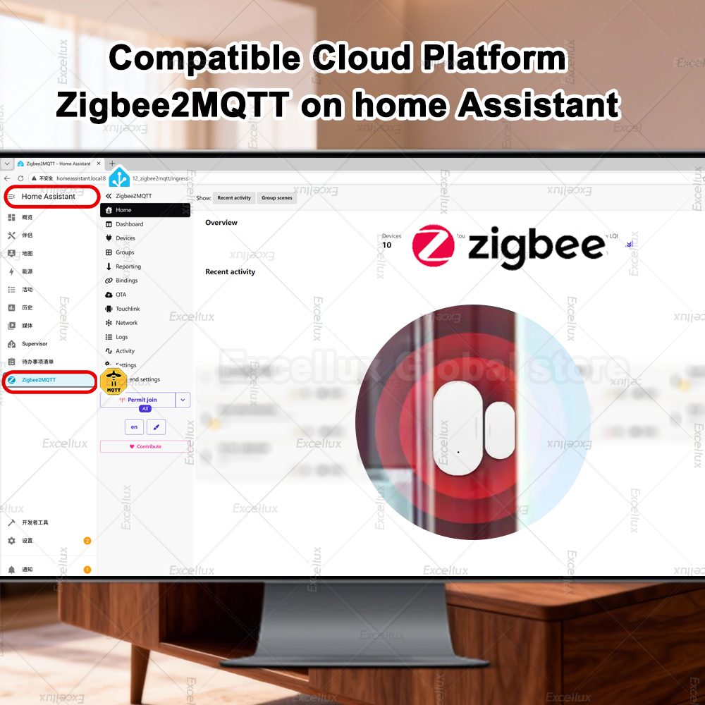 Zigbee 3.0 Door Window Sensor  - Smart Home Zigbee 3.0 avaliação e preço
