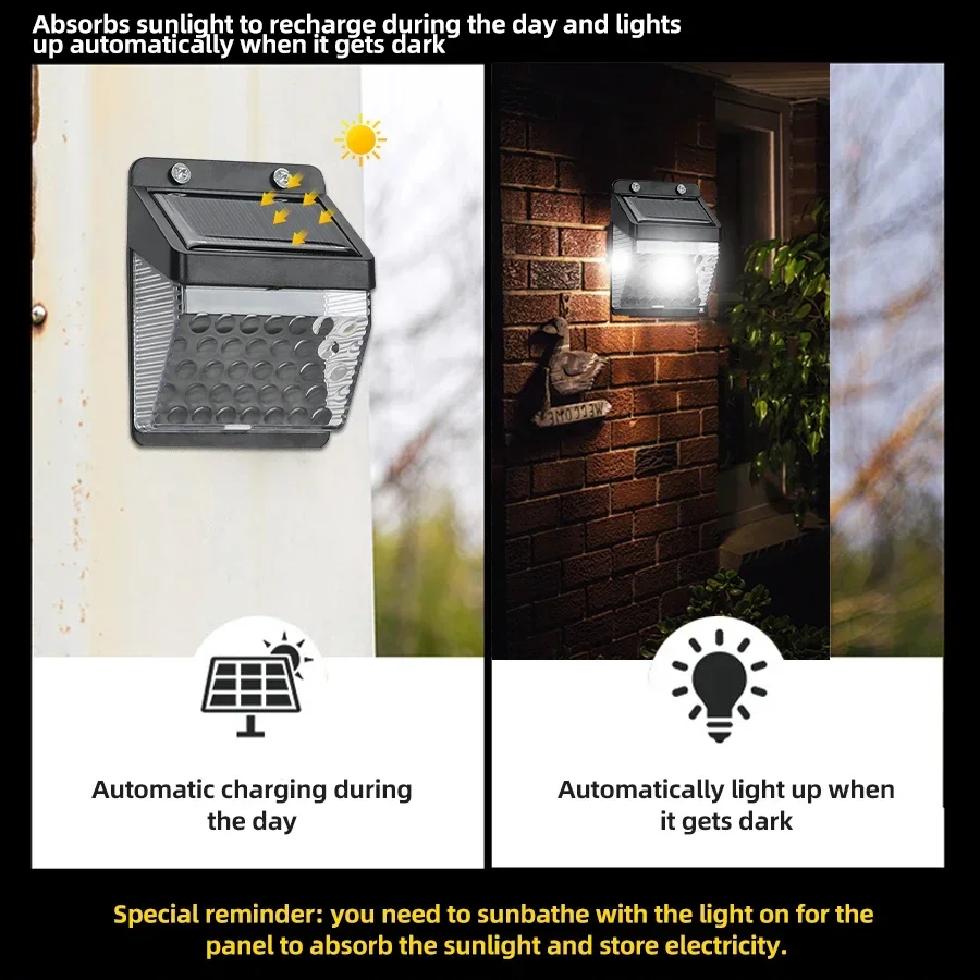 LED Solar Light PIR Motion Sen - Motion Sensor Light avaliação e preço