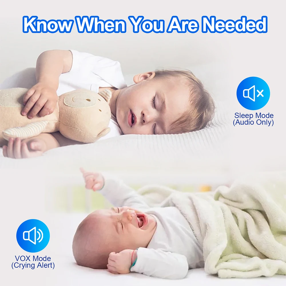 7.0'' Video Baby Monitor 720P  - Smart Home Battery Camera avaliação e preço