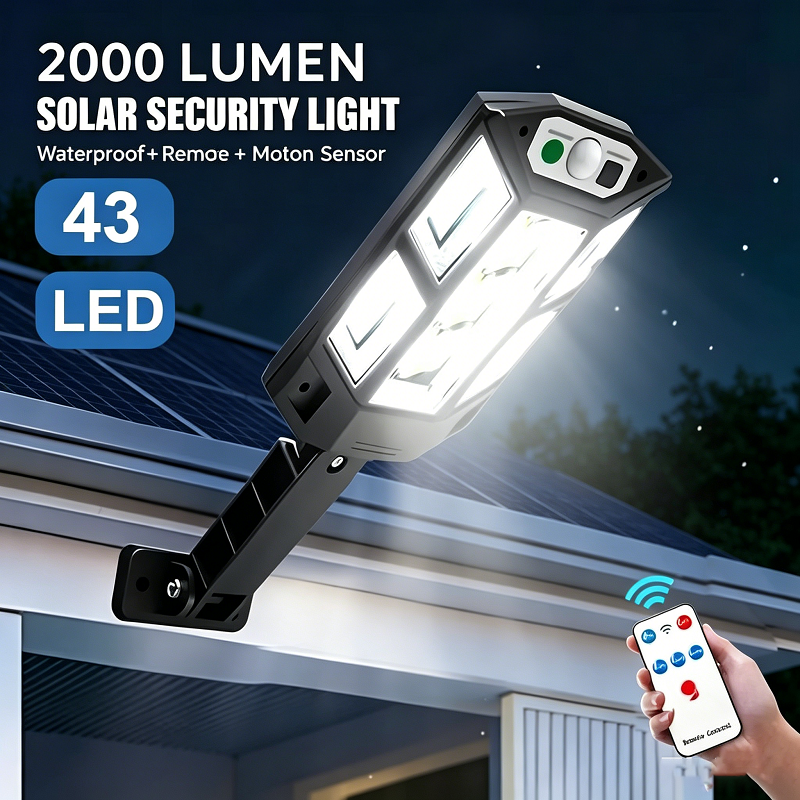 Newest Solar Lamp Powerful Out - Motion Sensor Light avaliação e preço