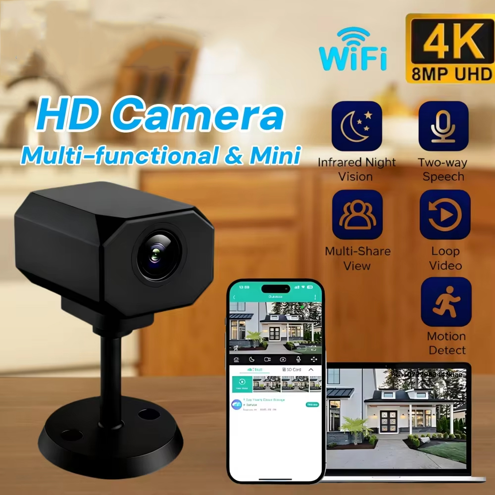 4K HD WiFi Security Camera for - Security Ip Camera avaliação e preço