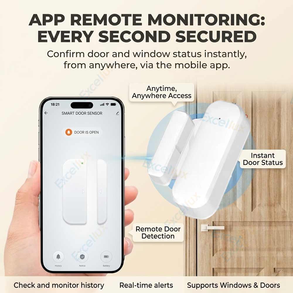 Zigbee Door Window Sensor Magn - Smart Home Zigbee 3.0 avaliação e preço