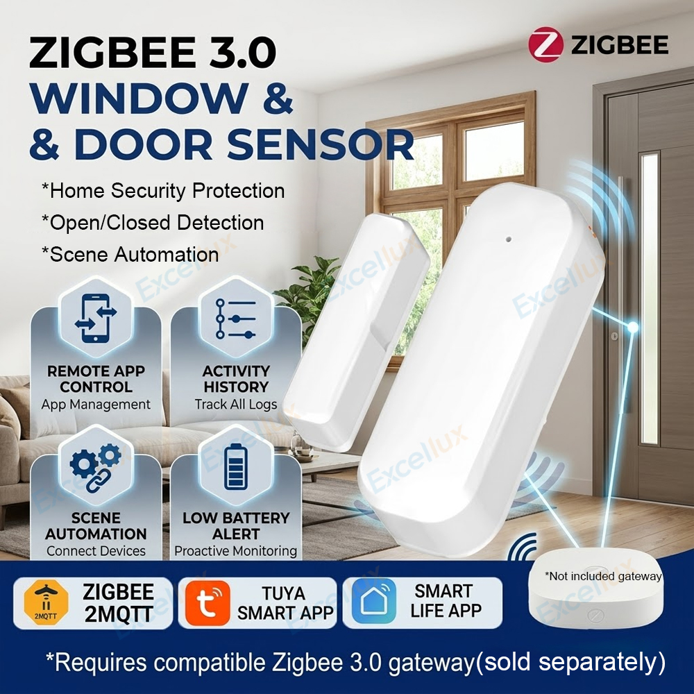 Zigbee Door Window Sensor Magn - Smart Home Zigbee 3.0 avaliação e preço
