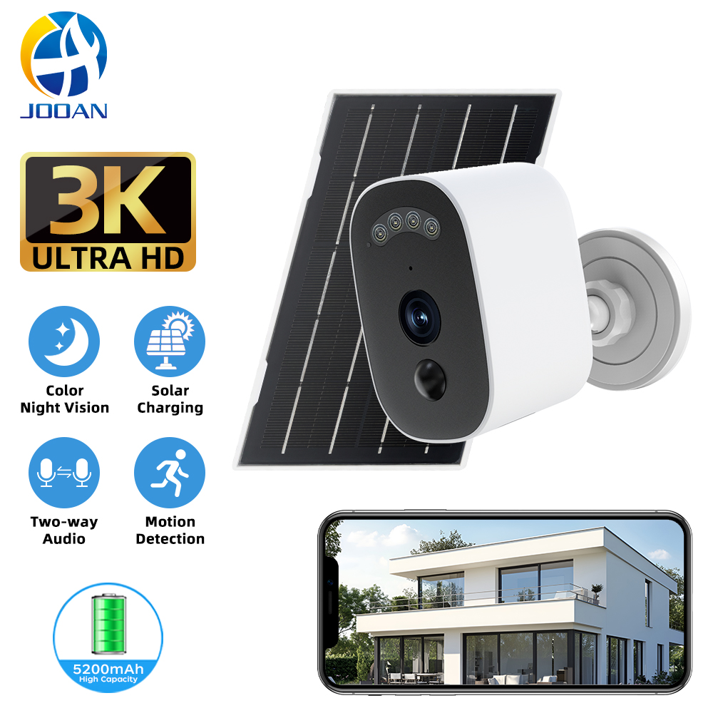 Jooan 3K HD Solar Security Cam - Smart Home Battery Camera avaliação e preço