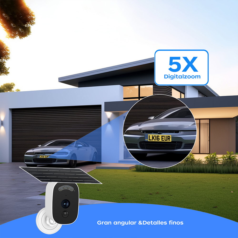 Jooan 3K HD Solar Security Cam - Smart Home Battery Camera avaliação e preço