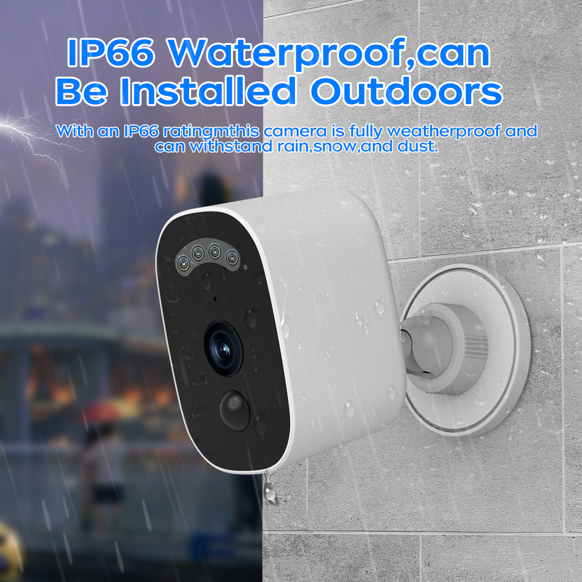 Jooan 3K HD Solar Security Cam - Smart Home Battery Camera avaliação e preço