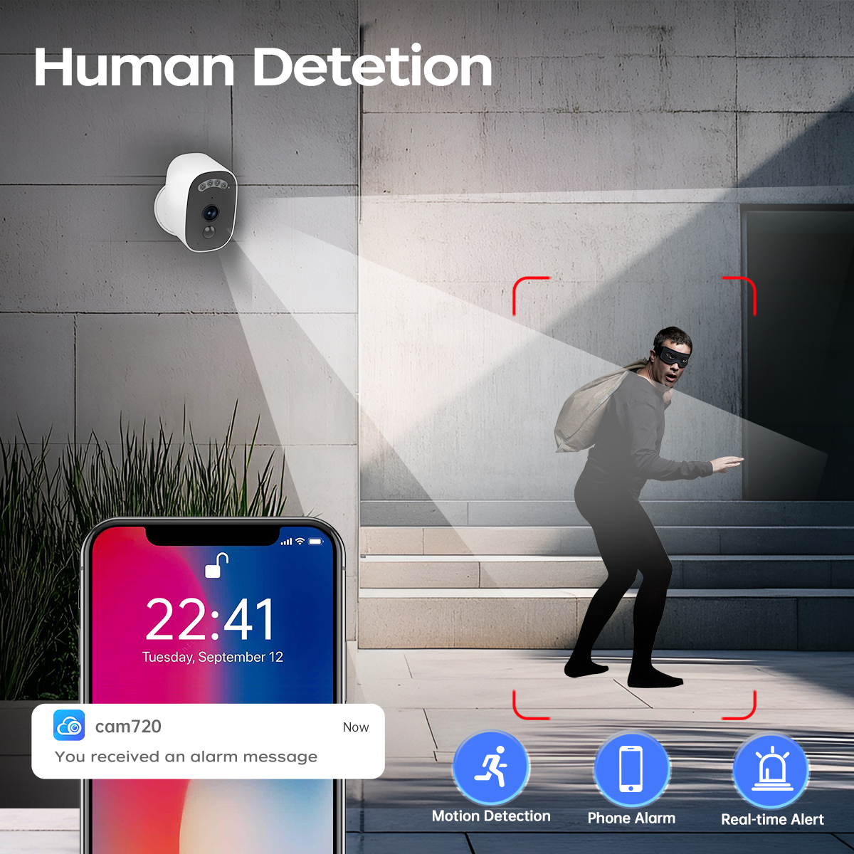 Jooan 3K HD Solar Security Cam - Smart Home Battery Camera avaliação e preço