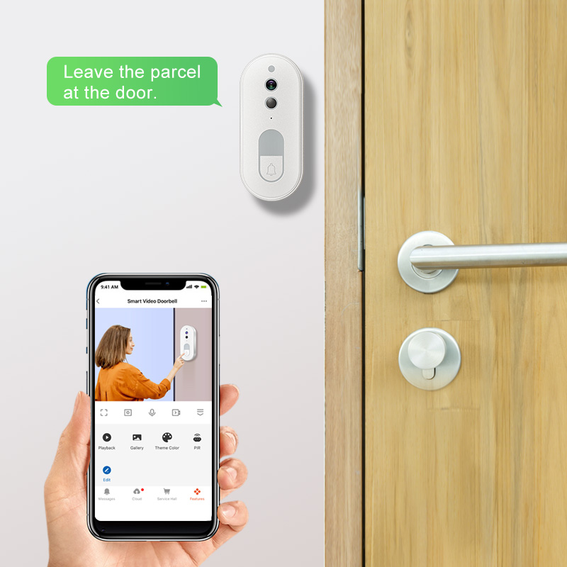 Tuya Smart Video Doorbell Wire - Smart Home Battery Camera avaliação e preço