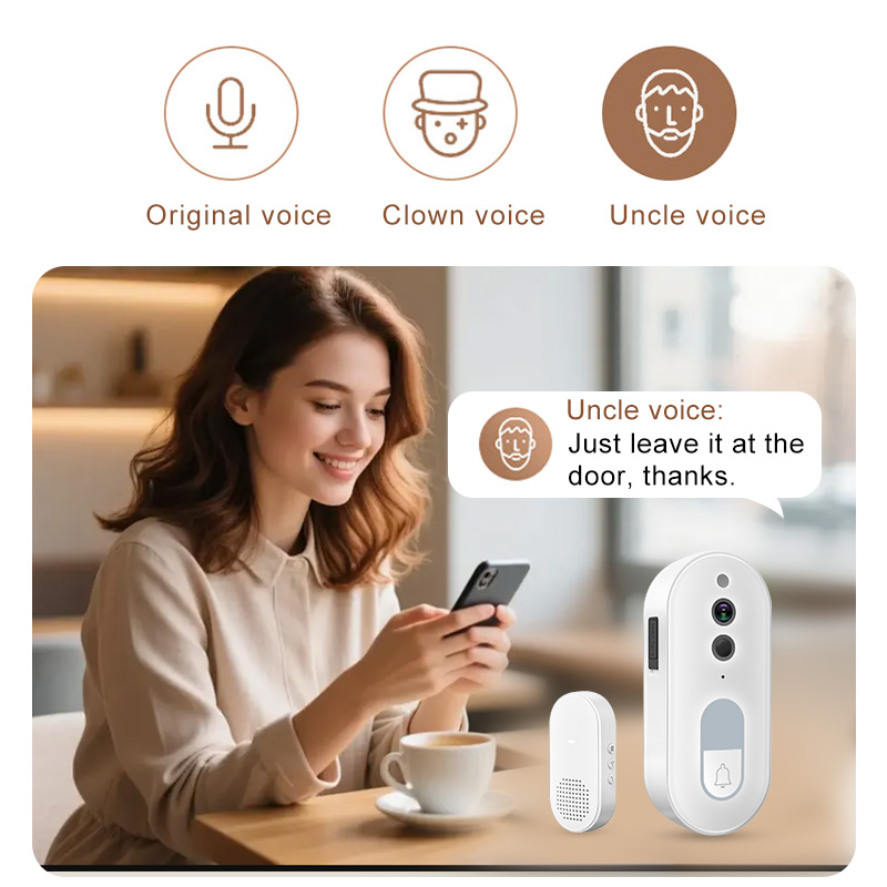 Tuya Smart Video Doorbell Wire - Smart Home Battery Camera avaliação e preço