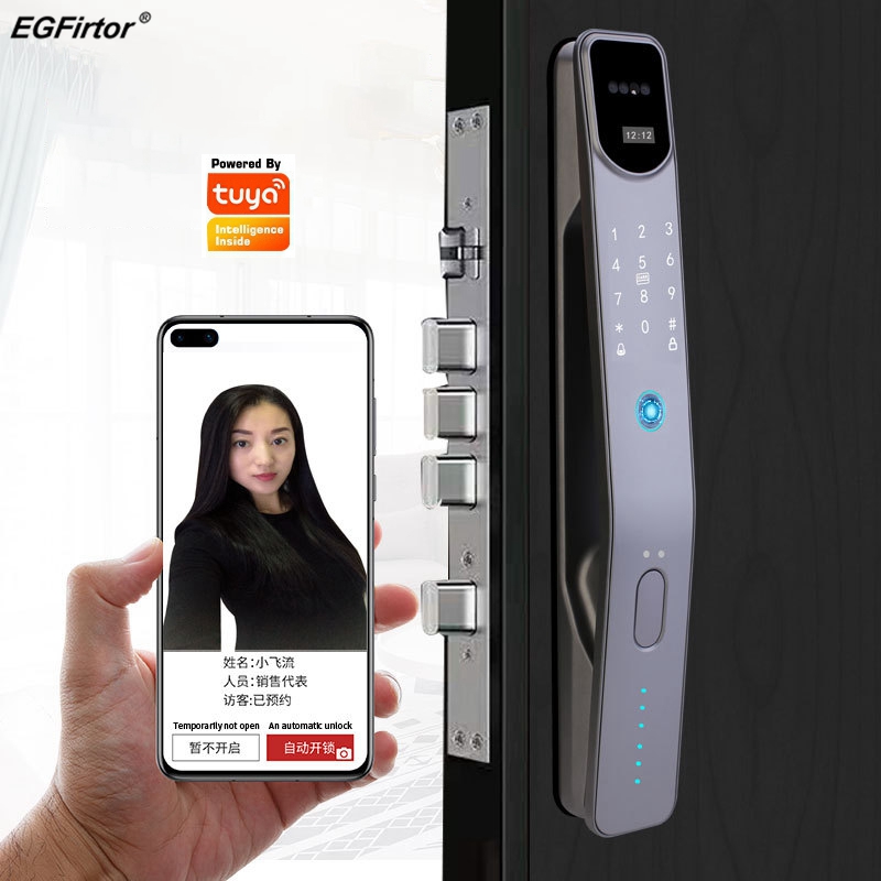 Tuya Wifi Electronic Fingerpri - Smart Home Battery Camera avaliação e preço