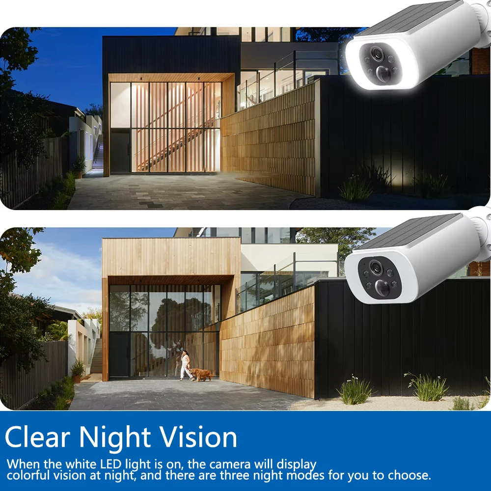 5MP Tuya Smartlife Outdoor Sol - Smart Home Battery Camera avaliação e preço