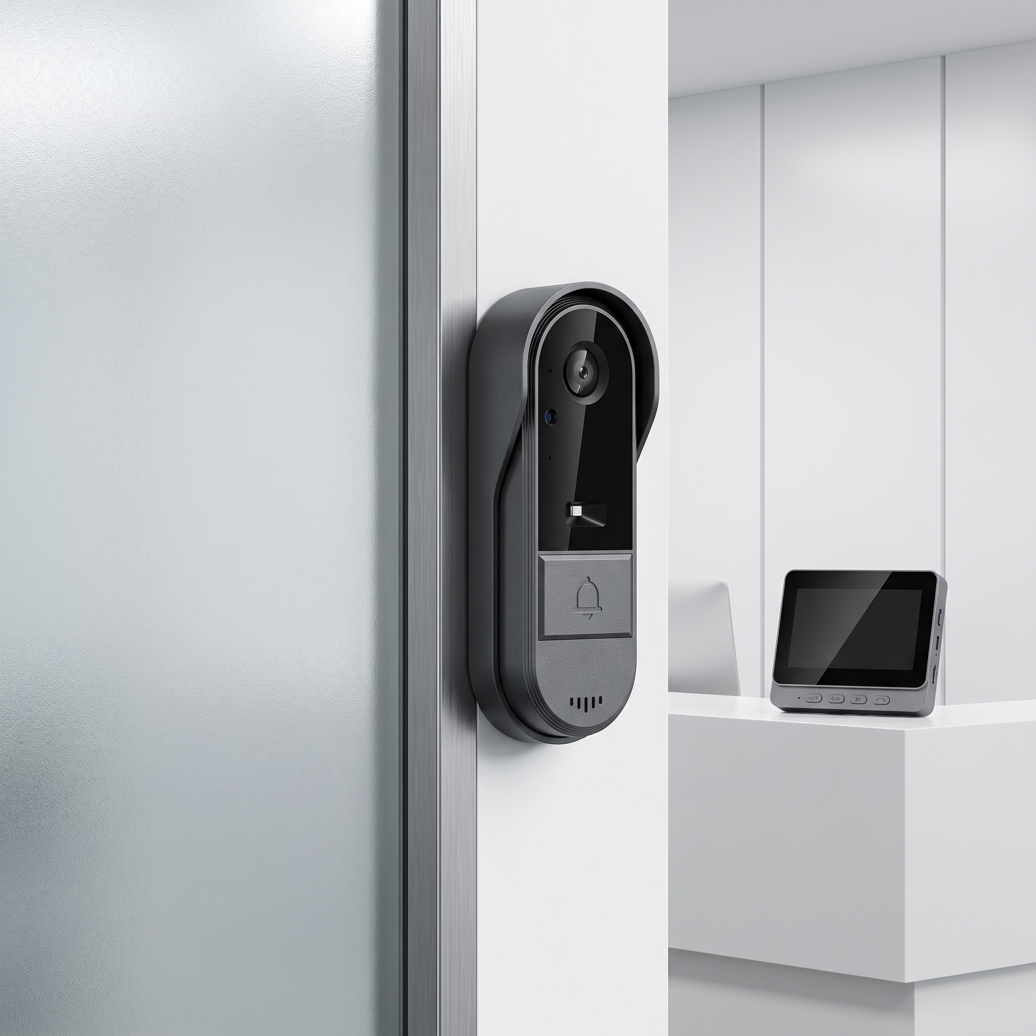 Smart Home Doorbell With Easy  - Smart Home Video Doorbell Installation avaliação e preço