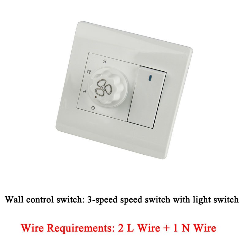 Ceiling Fan Control 3 Gear Spe - Smart Home Ventilation avaliação e preço