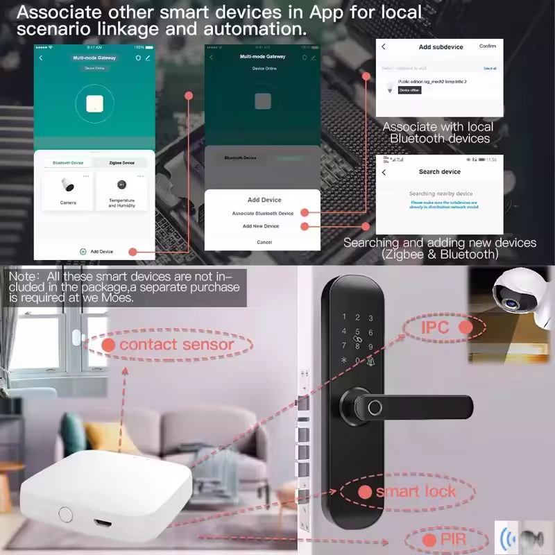 MOES Tuya ZigBee3.0 Smart Hub, - Smart Home Zigbee 3.0 avaliação e preço