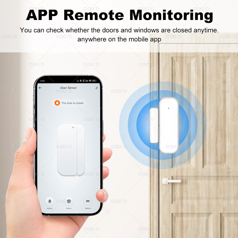 Zigbee 3.0 Door Window Sensor  - Smart Home Zigbee 3.0 avaliação e preço