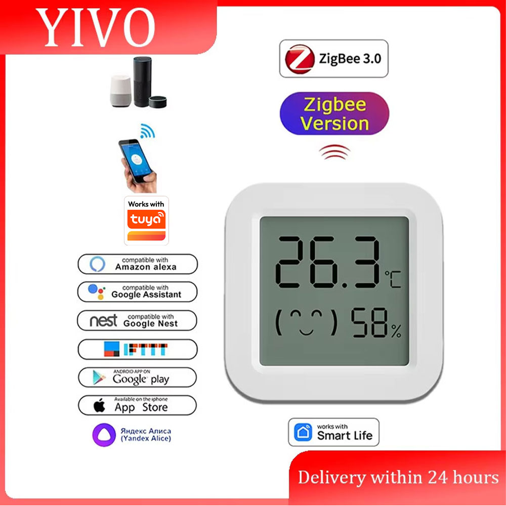 Zigbee 3.0 Temperature Humidit - Smart Home Zigbee 3.0 avaliação e preço