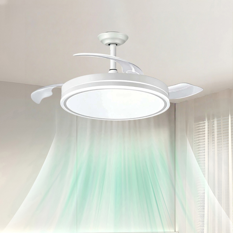 Smart LED Ceiling Fan with Lam - Smart Home Ventilation avaliação e preço