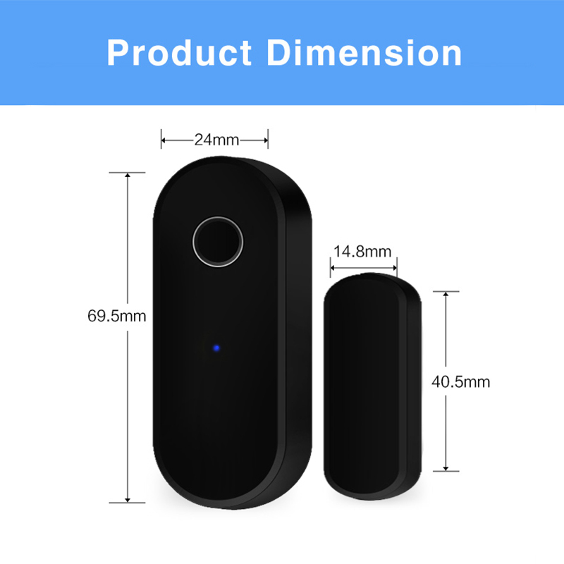 Tuya Door Sensor Zigbee 3.0 Wi - Smart Home Zigbee 3.0 avaliação e preço