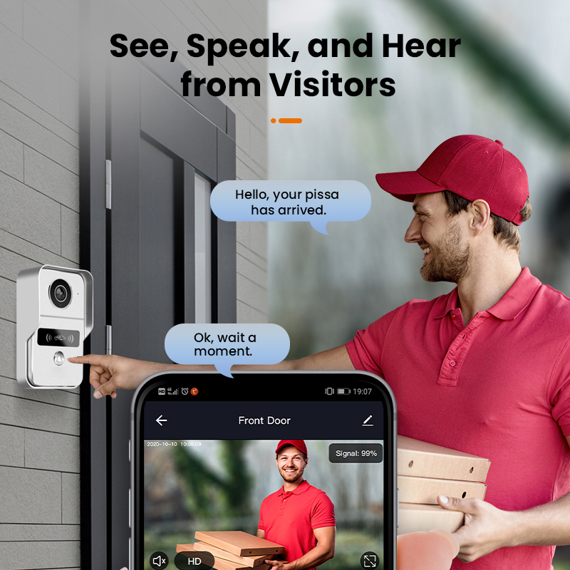 Tuya Smart 1080P Doorbell Came - Smart Home Battery Camera avaliação e preço
