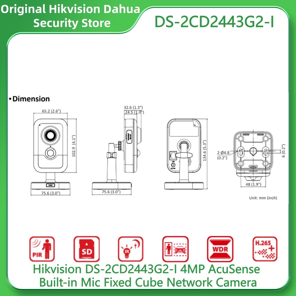 Hikvision DS-2CD2443G2-I 4MP M - Smart Home Hikvision avaliação e preço