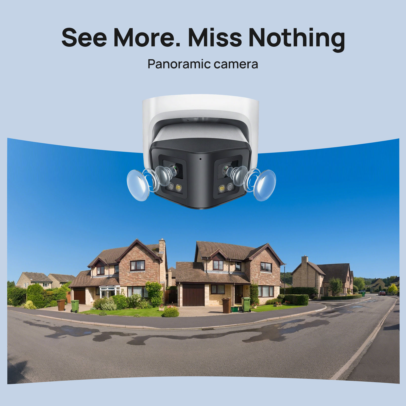 Vikylin 4MP Panoramic Dual Len - Smart Home Hikvision avaliação e preço