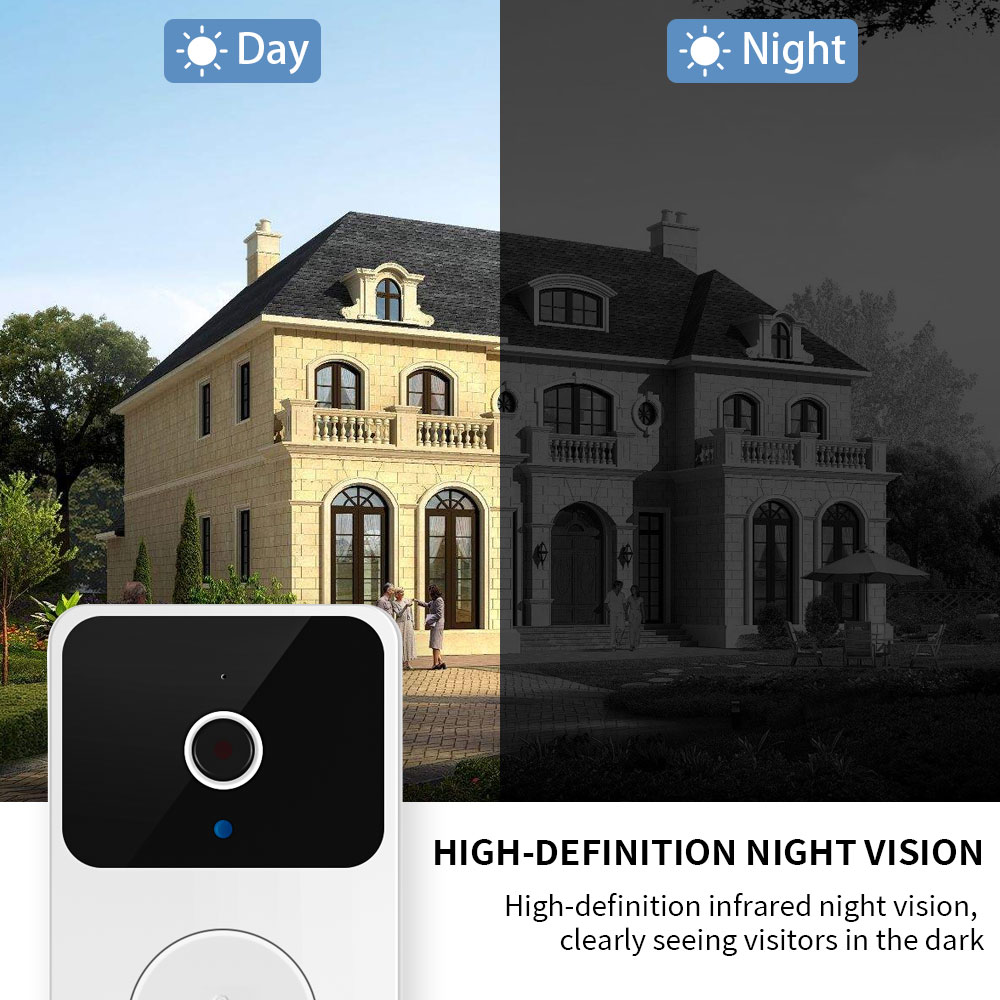 H5 Wireless Smart Video Doorbe - Smart Home Battery Camera avaliação e preço