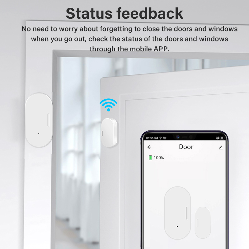 Tuya Zigbee 3.0 Smart Door Win - Smart Home Zigbee 3.0 avaliação e preço