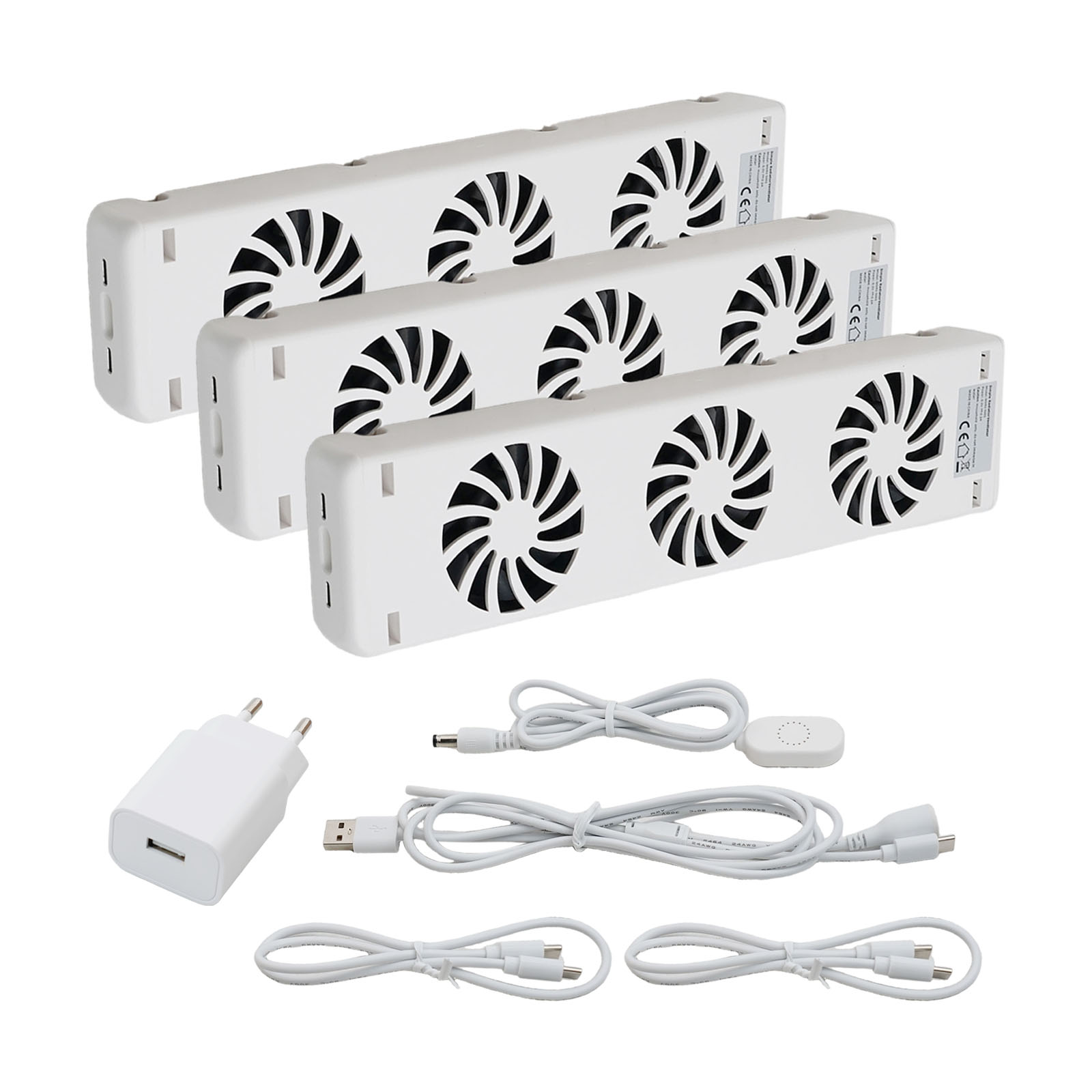 3-Fan Fireplace Fan Home Radia - Smart Home Ventilation avaliação e preço