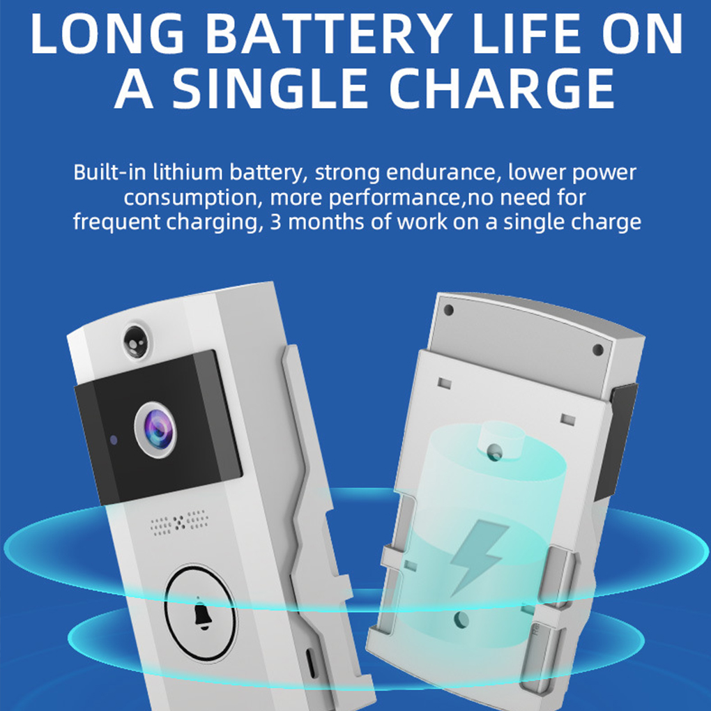 Wifivisual Doorbell Bell Camer - Smart Home Battery Camera avaliação e preço