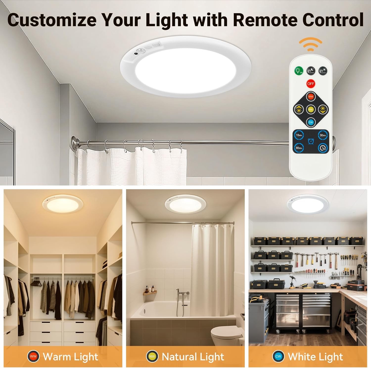 GMOX 4-Pack Rechargeable Motio - Motion Sensor Light avaliação e preço