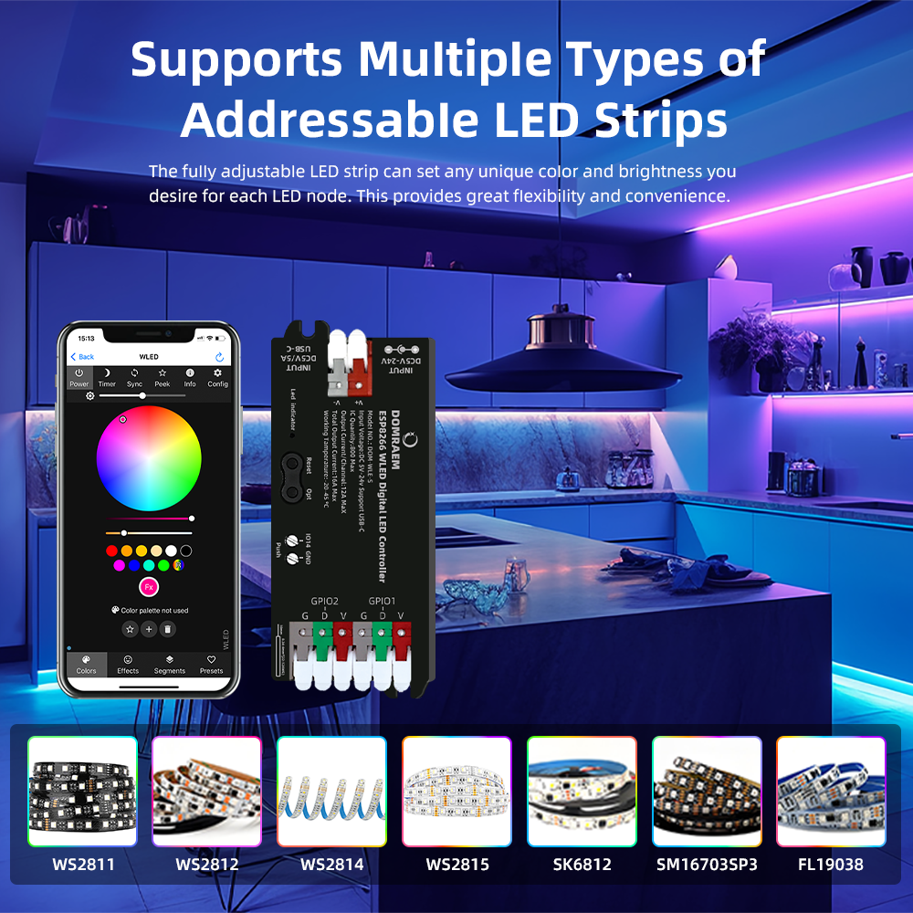 Domraem ESP8266 Digital WiFi L - Smart Home Esp8266 avaliação e preço