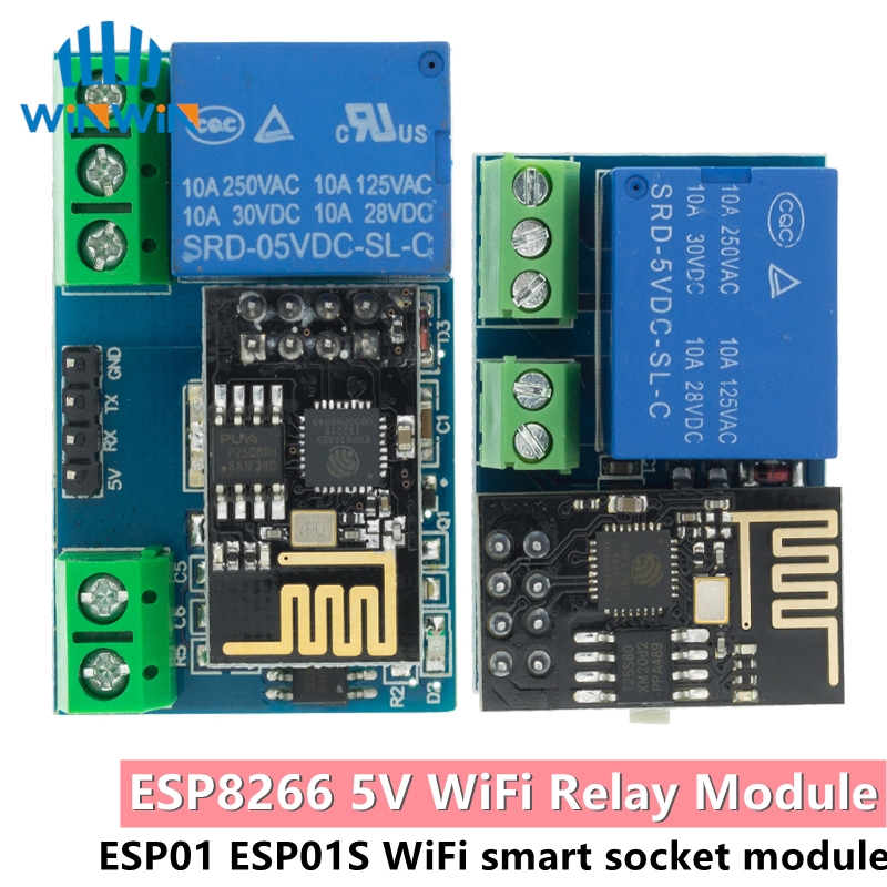 ESP8266 ESP-01 ESP-01S 5V WiFi - Smart Home Esp8266 avaliação e preço