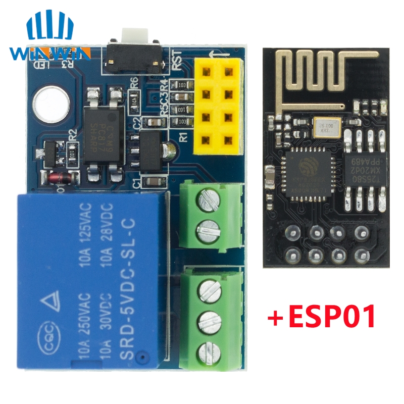 ESP8266 ESP-01 ESP-01S 5V WiFi - Smart Home Esp8266 avaliação e preço