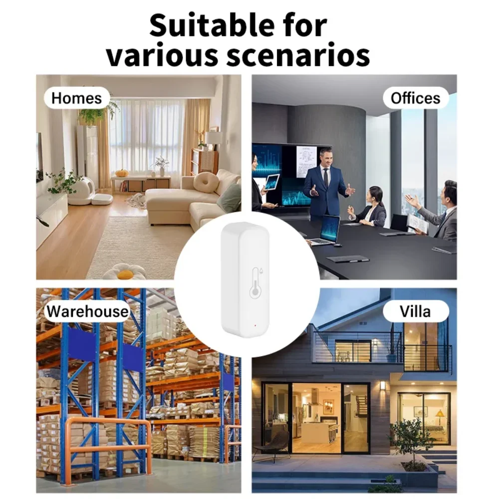 Tuya WiFi Zigbee 3.0 Temperatu - Smart Home Zigbee 3.0 avaliação e preço