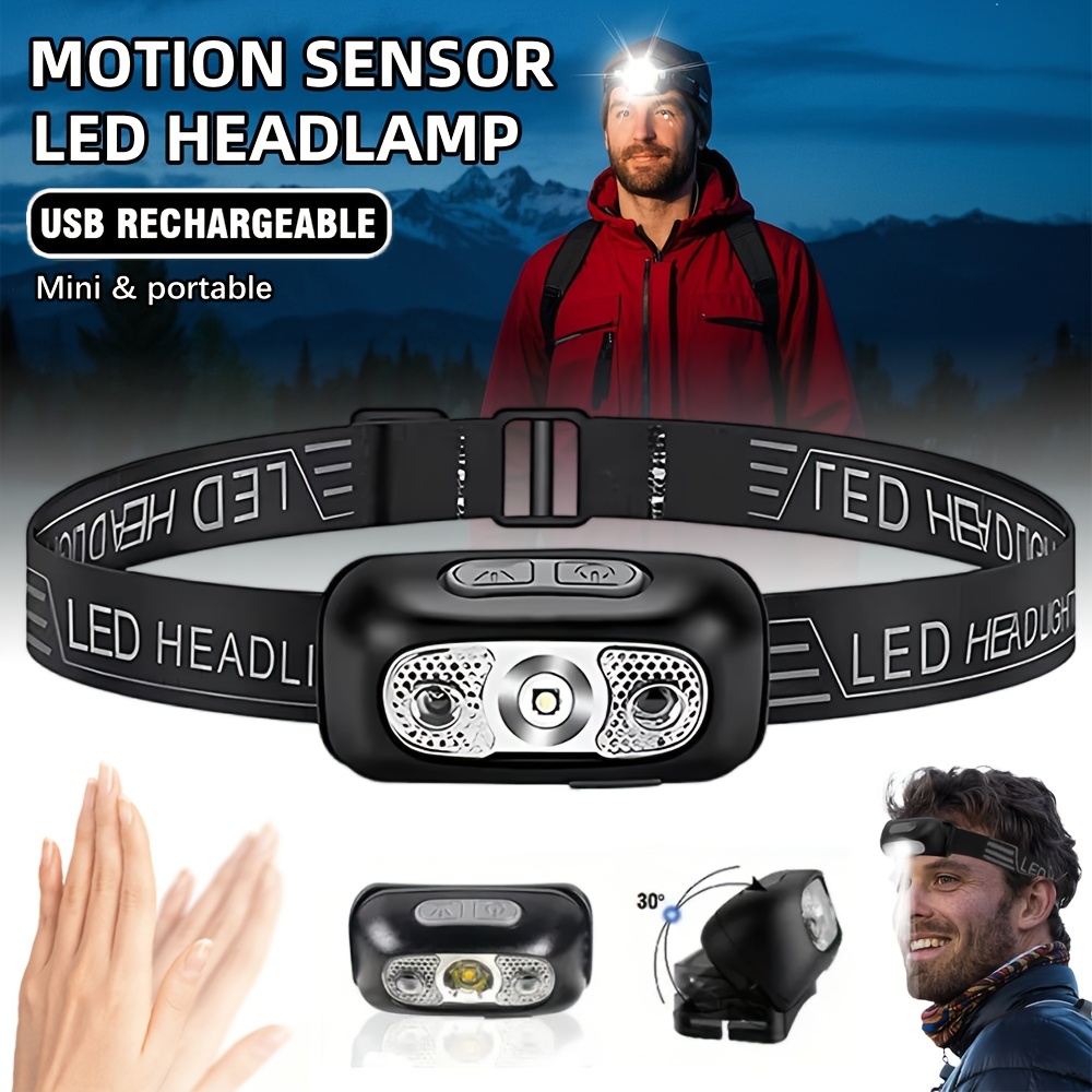 Motion Sensor Rechargeable Hea - Motion Sensor Light avaliação e preço