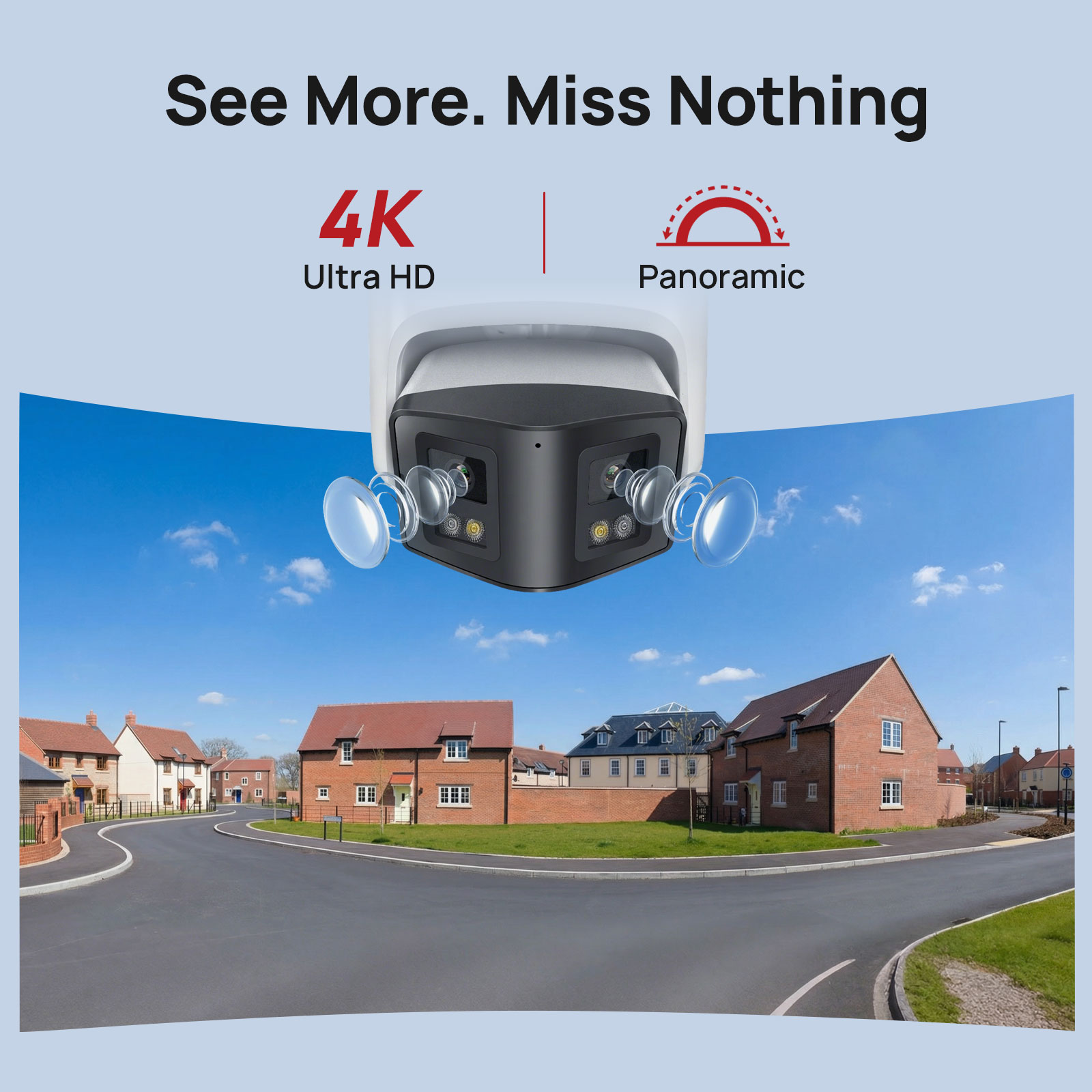 Vikylin 8MP Panoramic Smart Du - Smart Home Hikvision avaliação e preço
