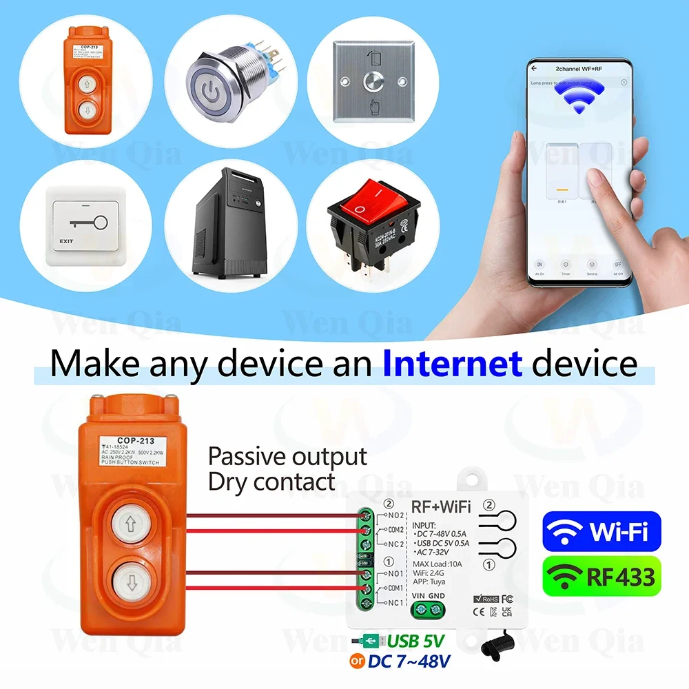2CH Smart Light Switch Tuya,Wi - Smart Home Ventilation avaliação e preço