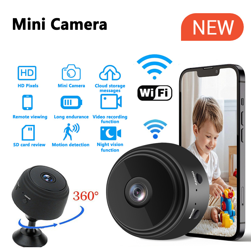 1080P HD Mini WiFi Camera Baby - Security Ip Camera avaliação e preço