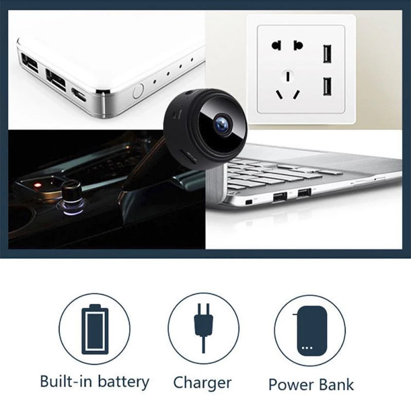 1080P HD Mini WiFi Camera Baby - Security Ip Camera avaliação e preço
