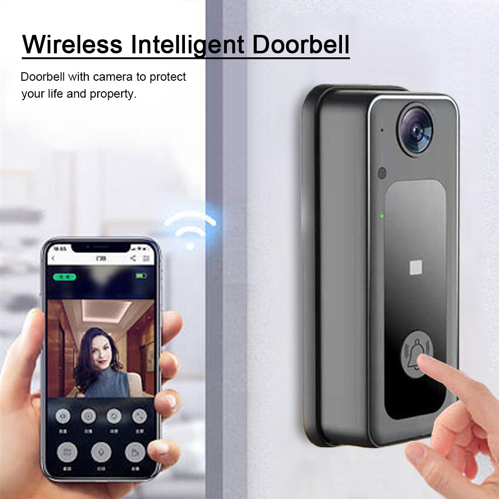 Wireless Camera Doorbell Two-W - Smart Home Battery Camera avaliação e preço