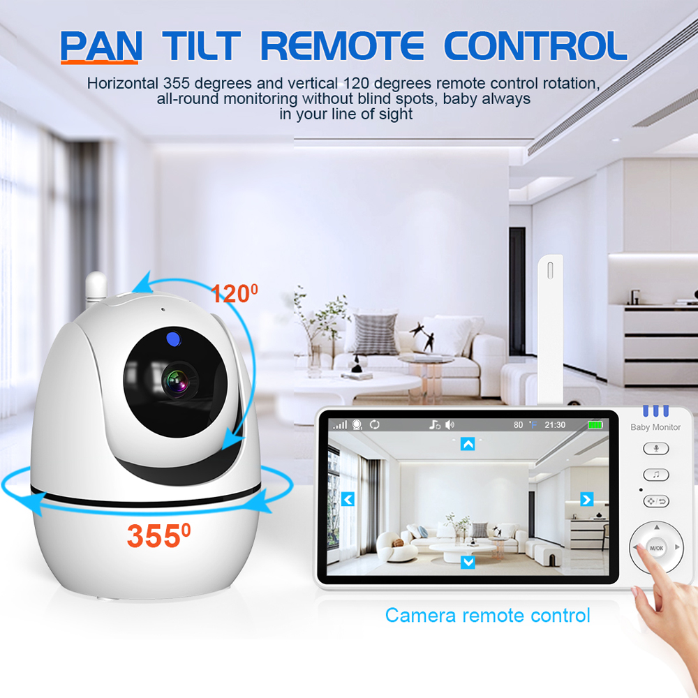 Video Baby Monitor with Cam an - Smart Home Battery Camera avaliação e preço
