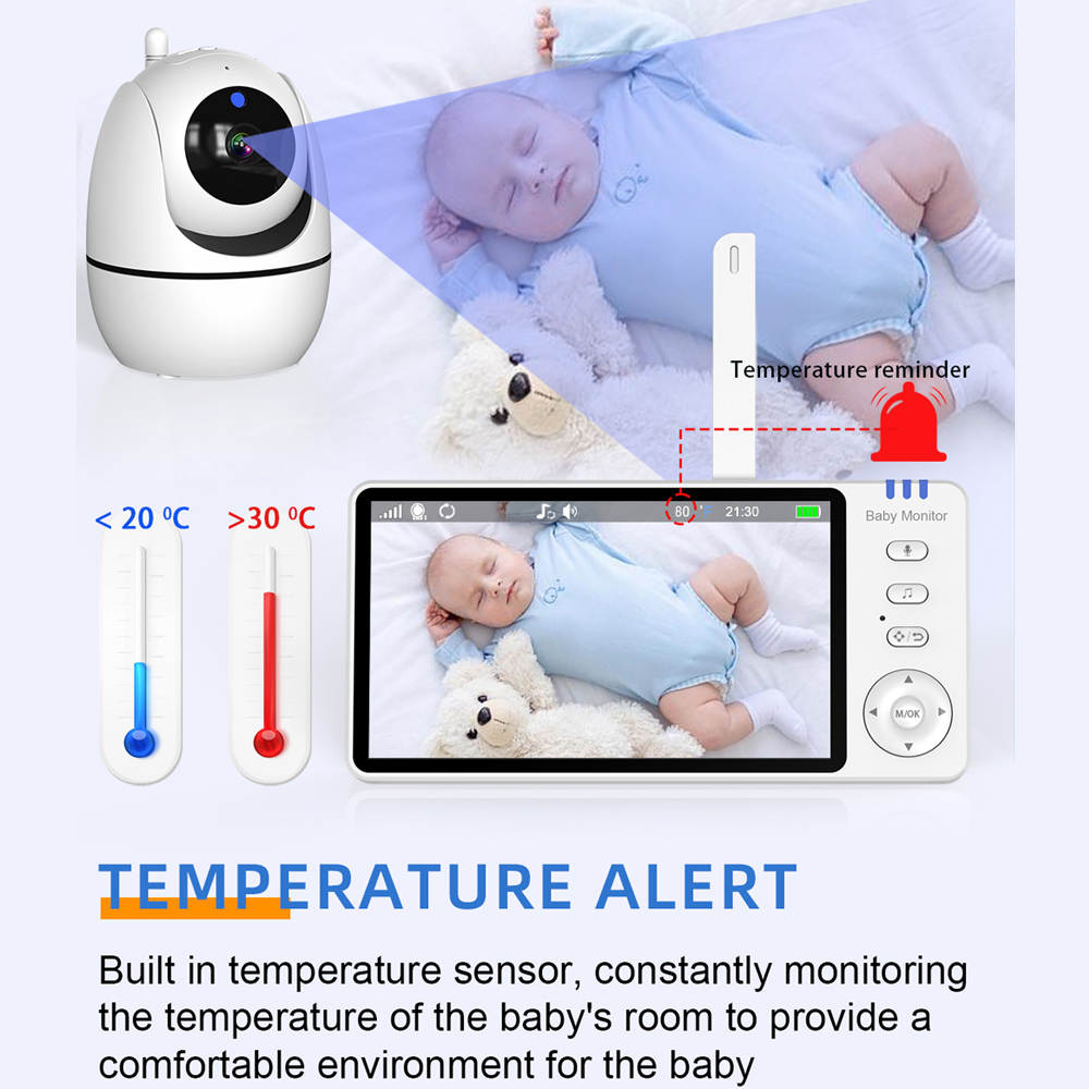 Video Baby Monitor with Cam an - Smart Home Battery Camera avaliação e preço