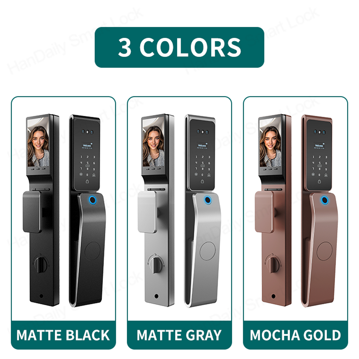 Waterproof Tuya 3D Face Recogn - Smart Home Battery Camera avaliação e preço