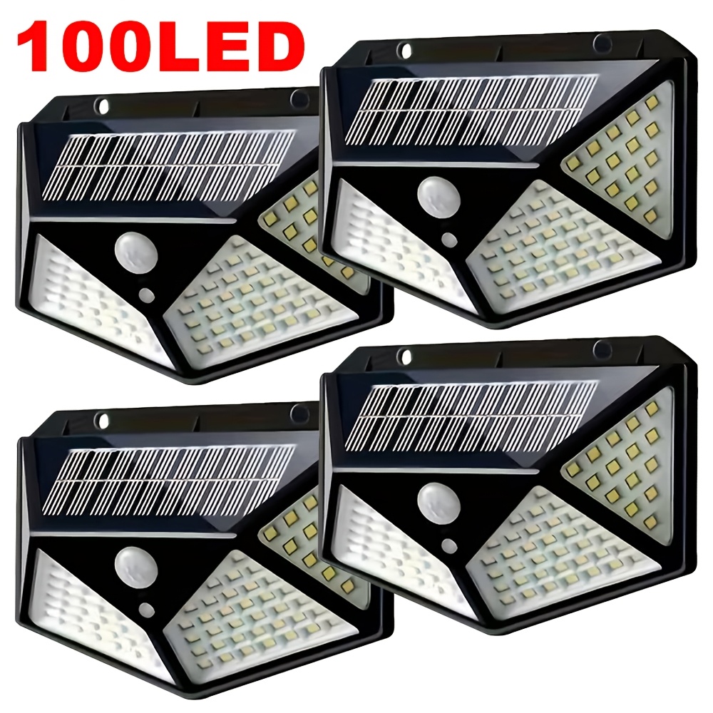100LED Outdoor Solar Garden Li - Motion Sensor Light avaliação e preço