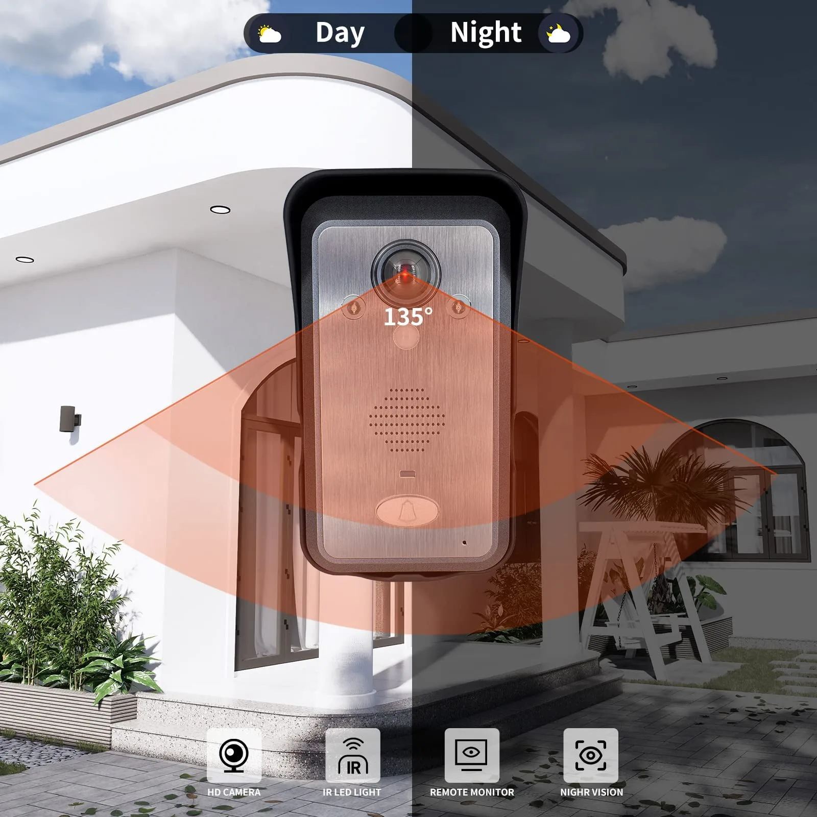 ANJIELO Tuya Smart 1080P Video - Smart Home Video Doorbell Installation avaliação e preço