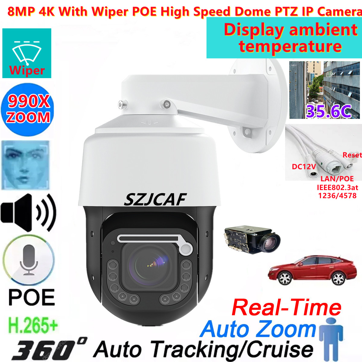 4K POE High Speed Dome PTZ Wip - Smart Home Hikvision avaliação e preço